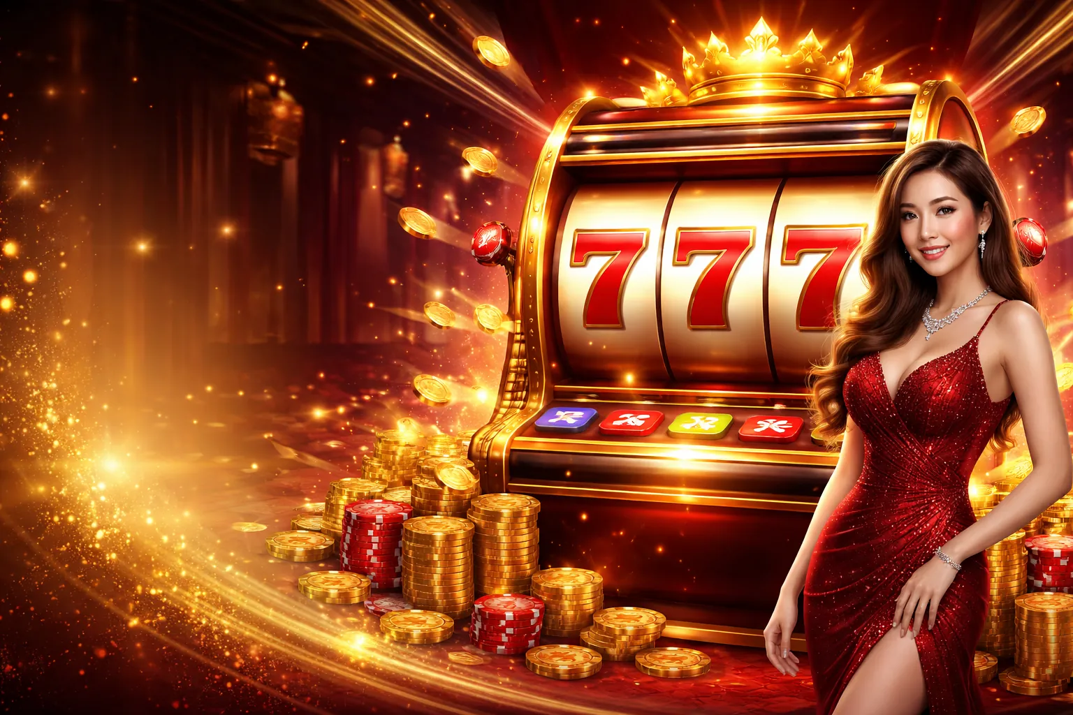 Hình ảnh chính về bí quyết thắng trò chơi slot v9betz win